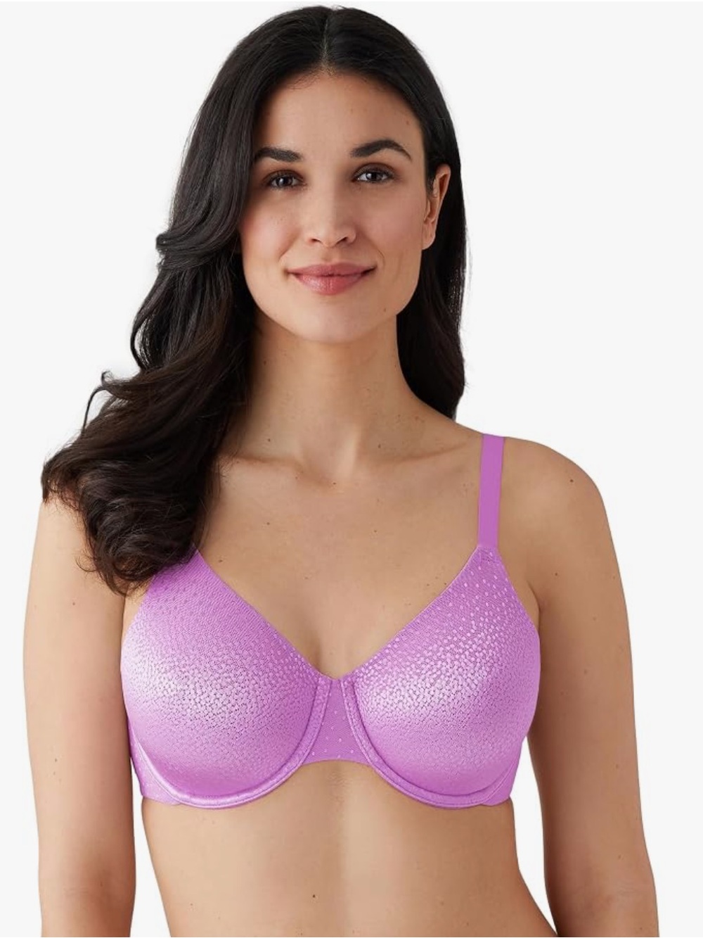 LIKE NEW Wacoal Back Appeal Underwire Bra 855303, Pink First Bloom, 40D, Worn 3x